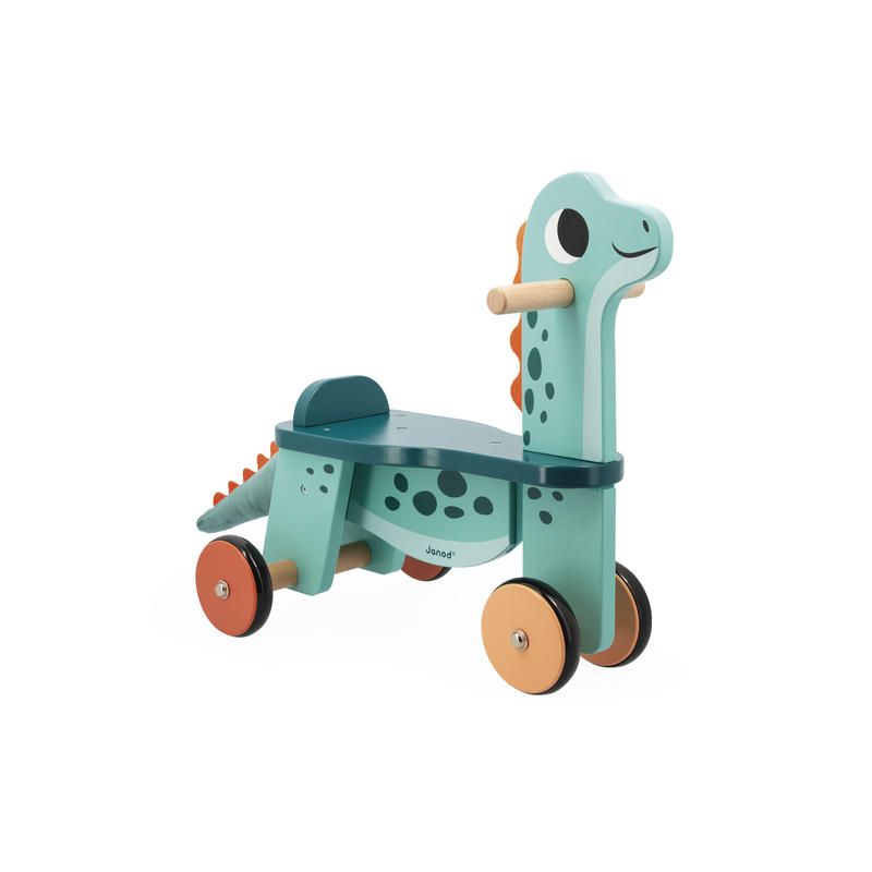 Porteur Portosaurus Dino Bleu - janod