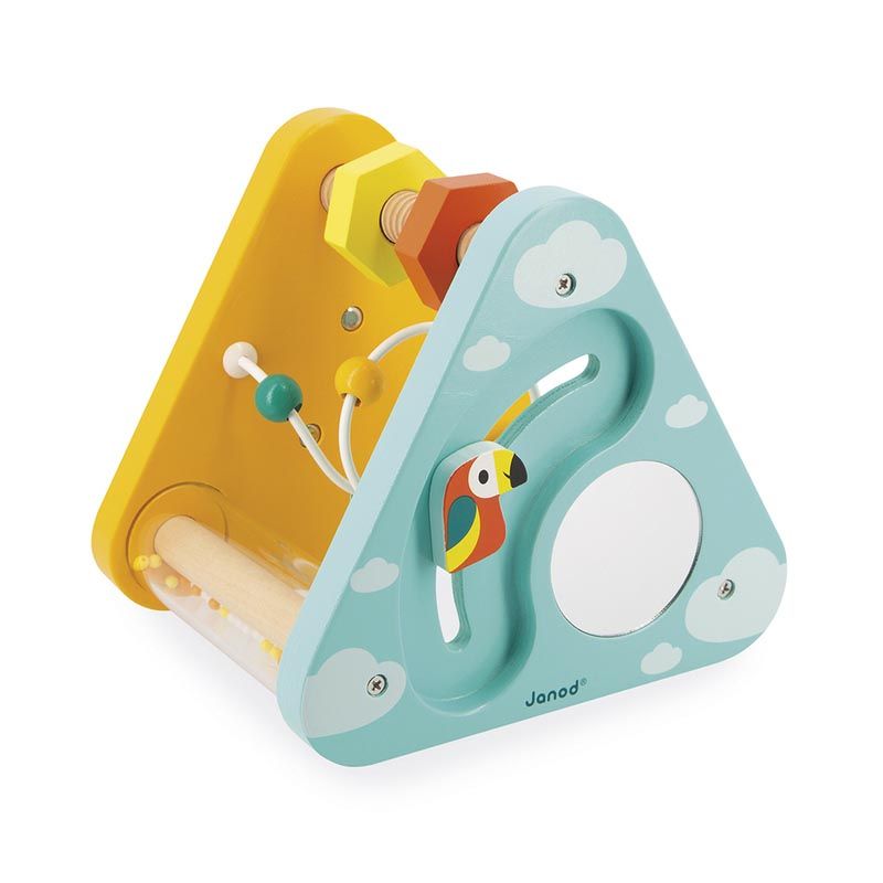 Triangle Multi-activites Tropik Multicolore - janod