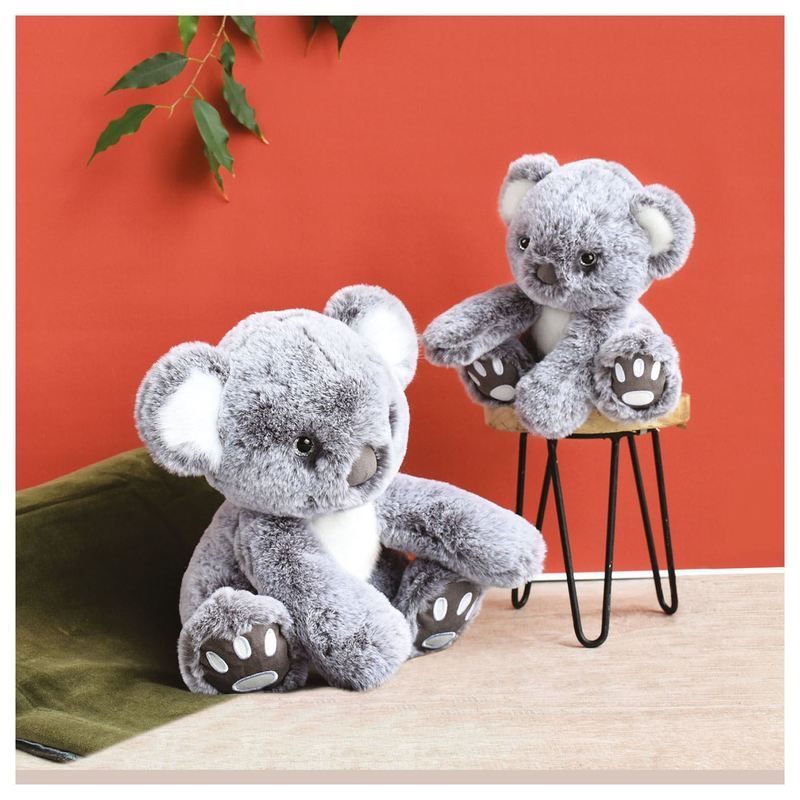 Koala Terre Sauvage 18cm Gris - histoire d'ours