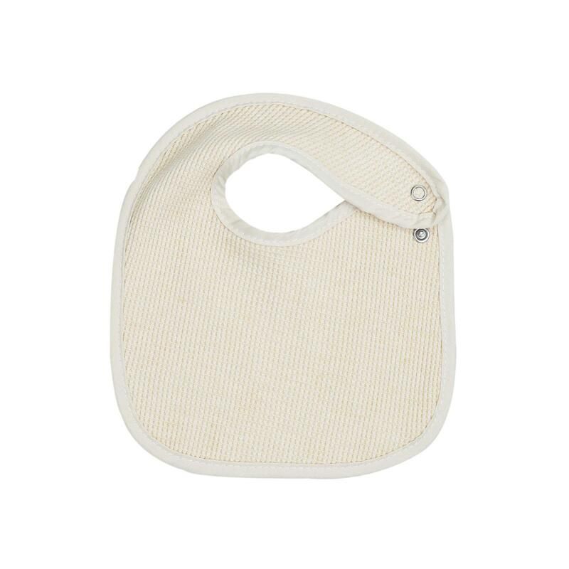 Bavoirs Naissance X6 -nid Dabeille 0-4m Beige/ Chocolat - trois kilos sept