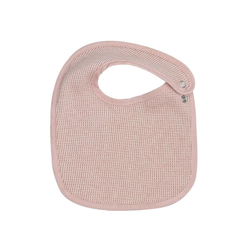 Bavoirs Naissance X6 -nid Dabeille 0-4m Beige/ Rose - trois kilos sept