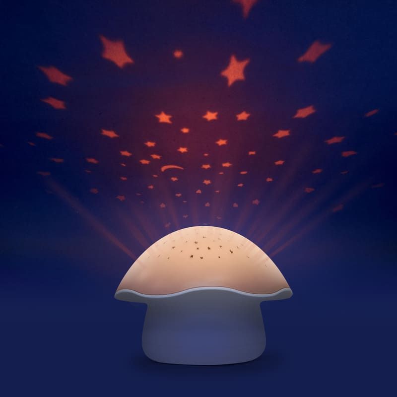 Projecteur Detoiles Champignon Rose Rose - pabobo