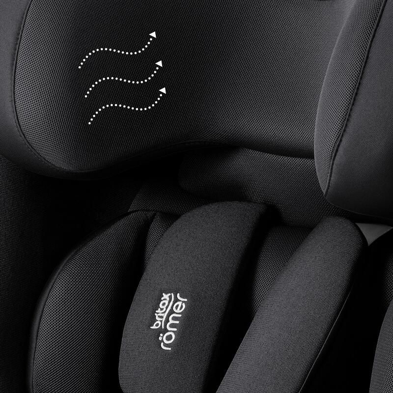 Siege Auto Advansafix Pro Style 76-150cm Carbon Black - britax rÖmer