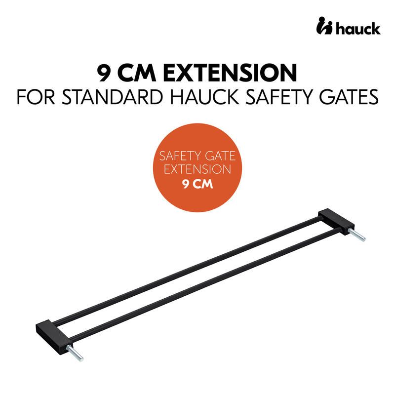 Extension De Barriere 9cm Noir - hauck