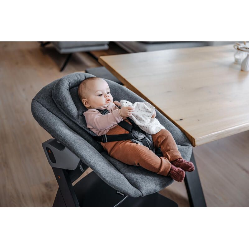 Alpha Newborn Set Plus Dark Grey Hauck Bundle - hauck