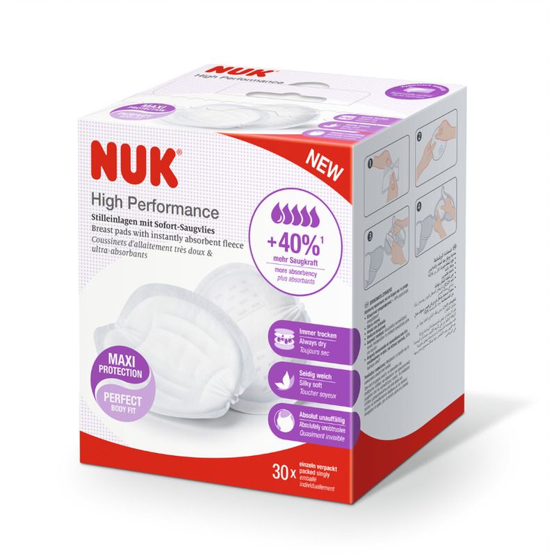 Coussinets Dallaitement X30 Blanc - nuk