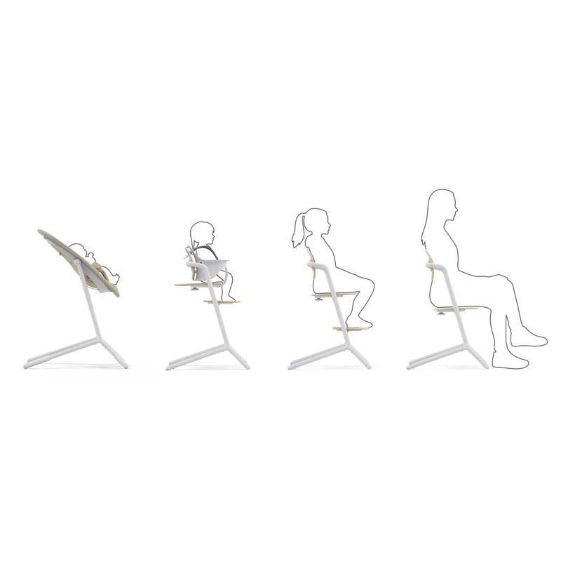 Support Transat Lemo Clickfold Gold White - cybex