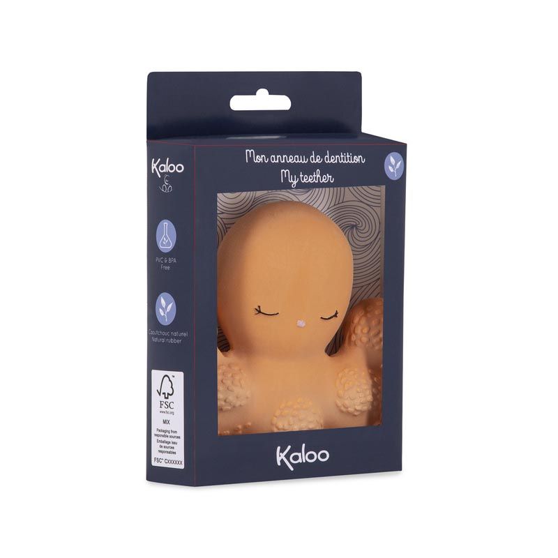 Anneau De Dentition Poulpe Orange - kaloo