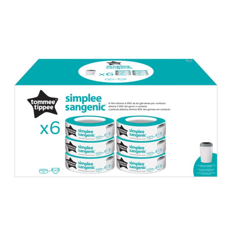 Recharges Simplee X6 Tommee Tippee - tommeetippee
