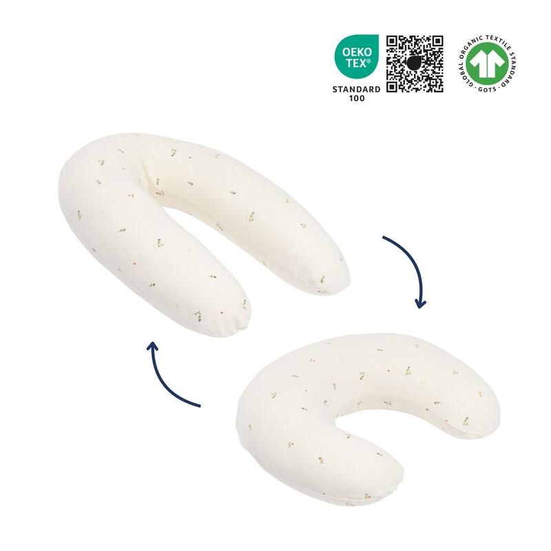 Coussin de maternité Twisty 2en1 Sweety Cream - doomoo