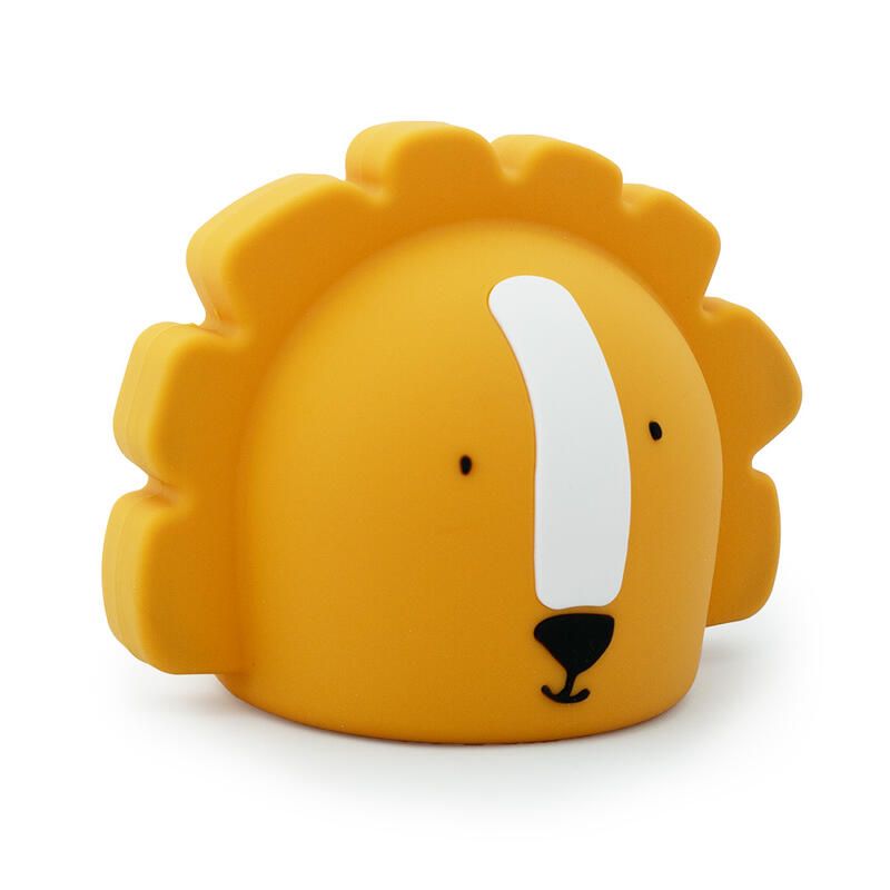 Veilleuse Silicone Mr. Lion Jaune - trixie