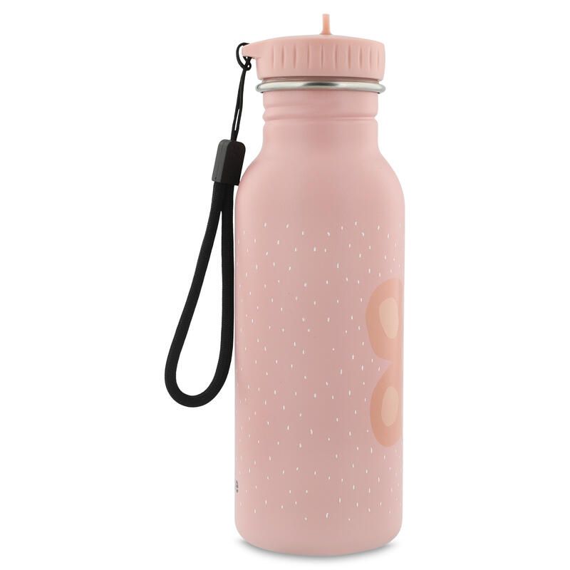 Gourde Mrs Butterfly 500ml Rose - trixie