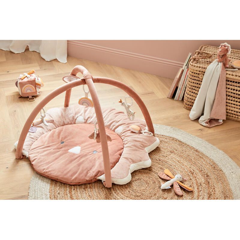 Tapis Deveil Popsie Rose - noukie 's