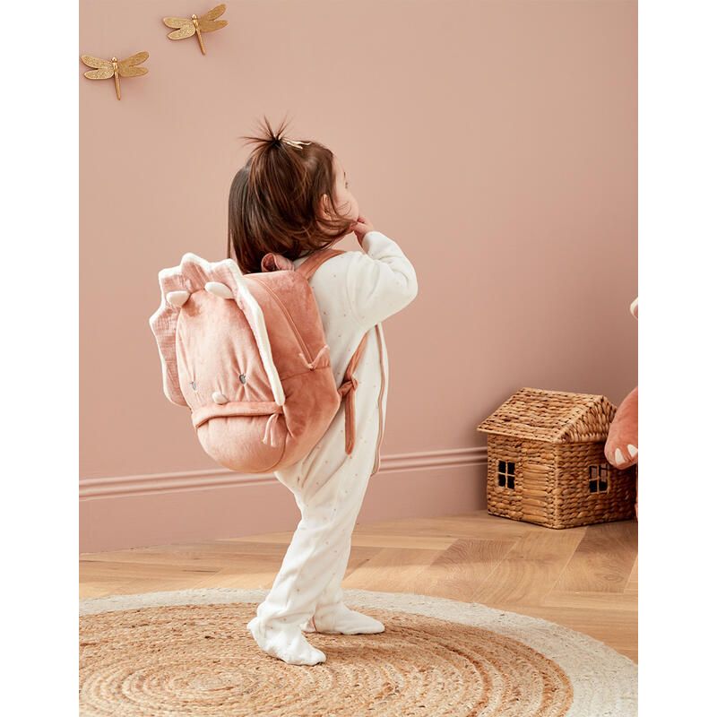 Pop Popsie Sac A Dos Veloudoux Rose Noukies Popsie - noukie 's