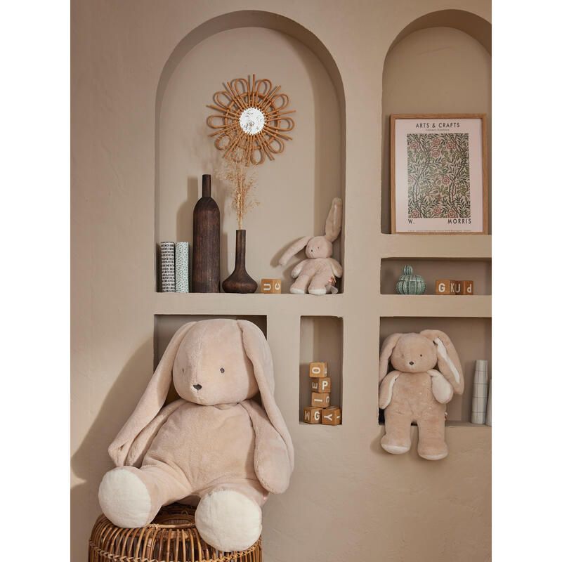 Bm Peluche Large 80 Cm - Moka Bm 80 Cm Beige - noukie 's