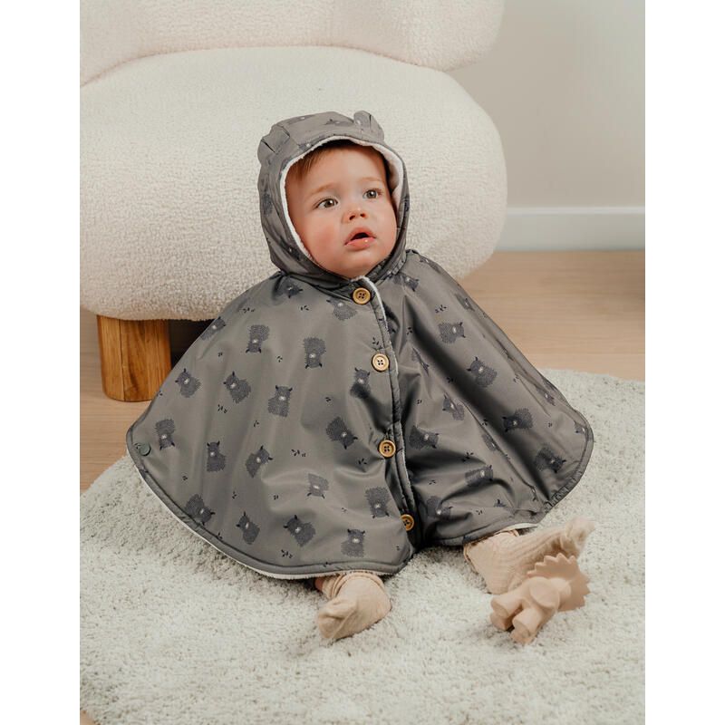 PONCHO DEPERLANT TAUPE - noukie 's