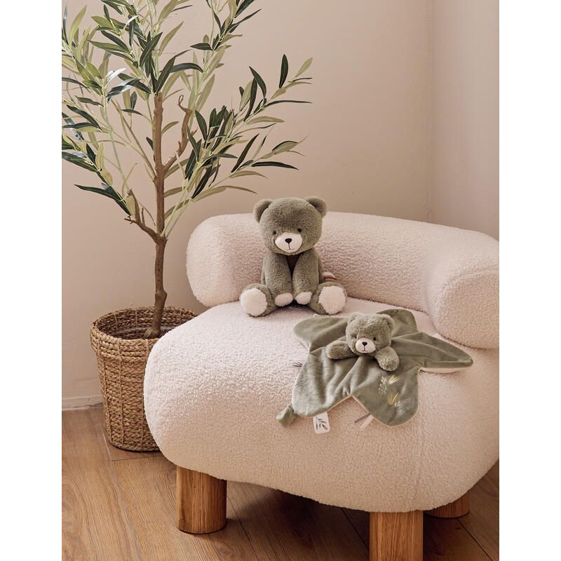 Doudou Fluffy, Orso Lily Vert - noukie 's