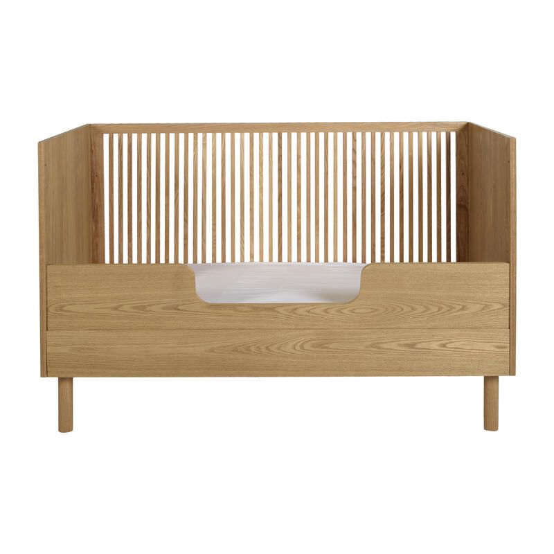 Lit bébé 70x140cm évolutif en banquette Hai No Ki Natural Ash - quax
