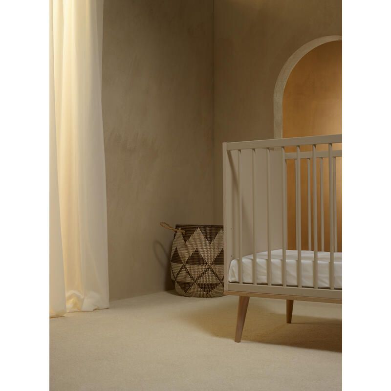Lit bébé 60x120cm Flow Argile - quax