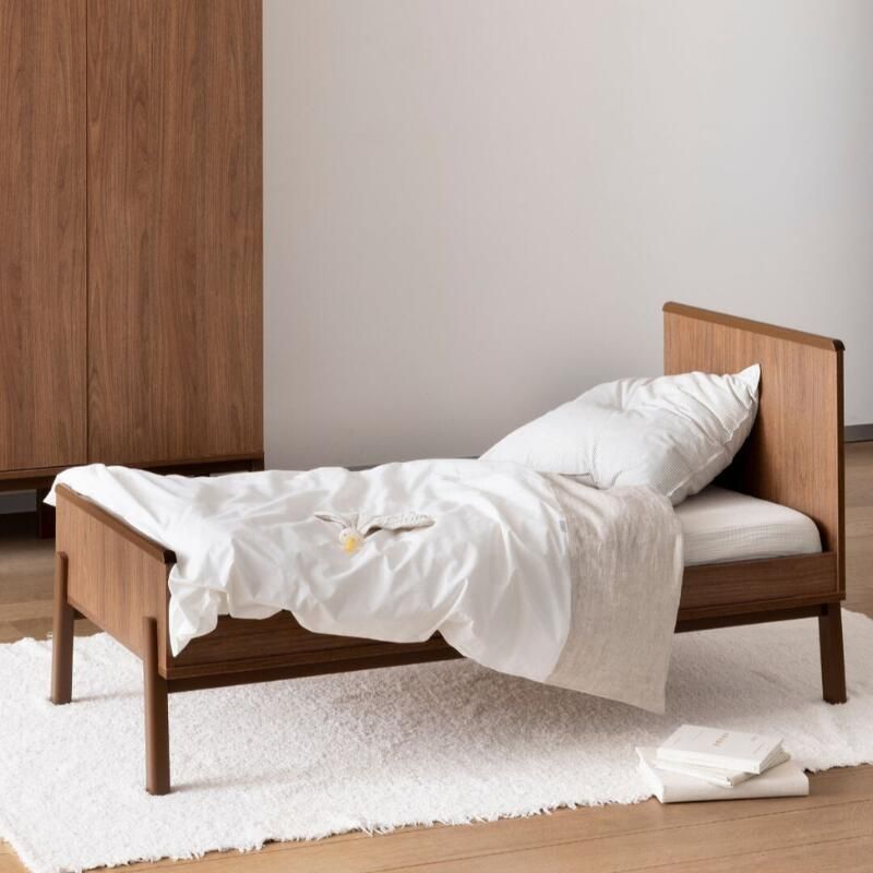 Lit bébé évolutif 70x140cm Ashi Châtaignier - quax