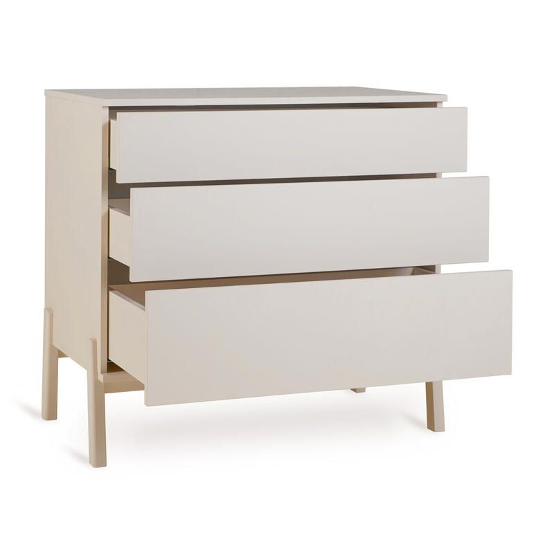 Commode 3 tiroirs Ashi Argile - quax