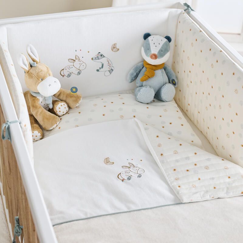 Housse De Couette Et Taie Felix Leo 100x140cm - nattou