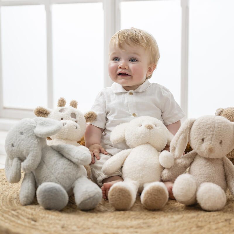Peluche Elephant Teddy Bouclette - nattou