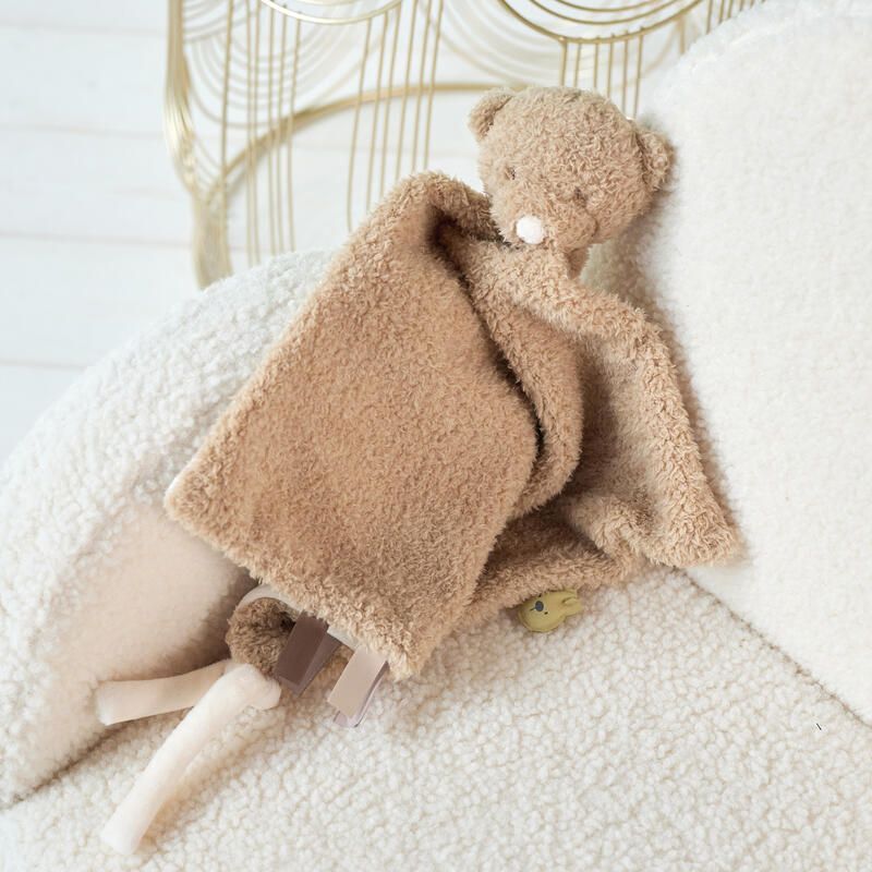 Maxi Doudou Ours Teddy Bouclette - nattou