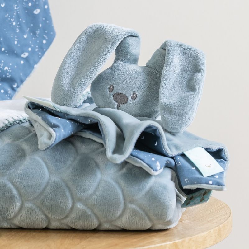 Doudou Glow Avec Motif Imprime Lapidou Vert De Gris - nattou