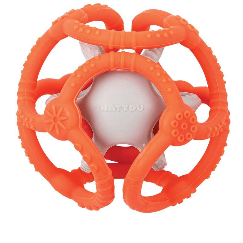 Set De 2 Balles En Silicone Orange - nattou