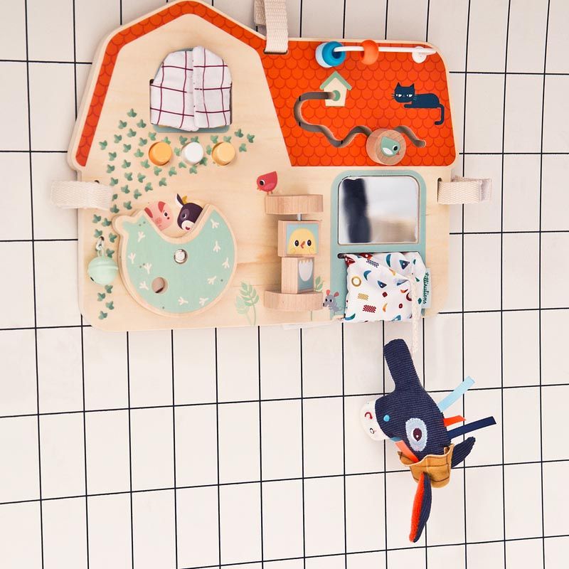 Panneau Dactivites Ferme Multicolore - lilliputiens