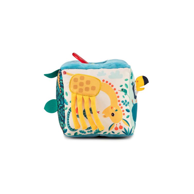 Cube Sonore Dactivites Jungle Multicolore - lilliputiens