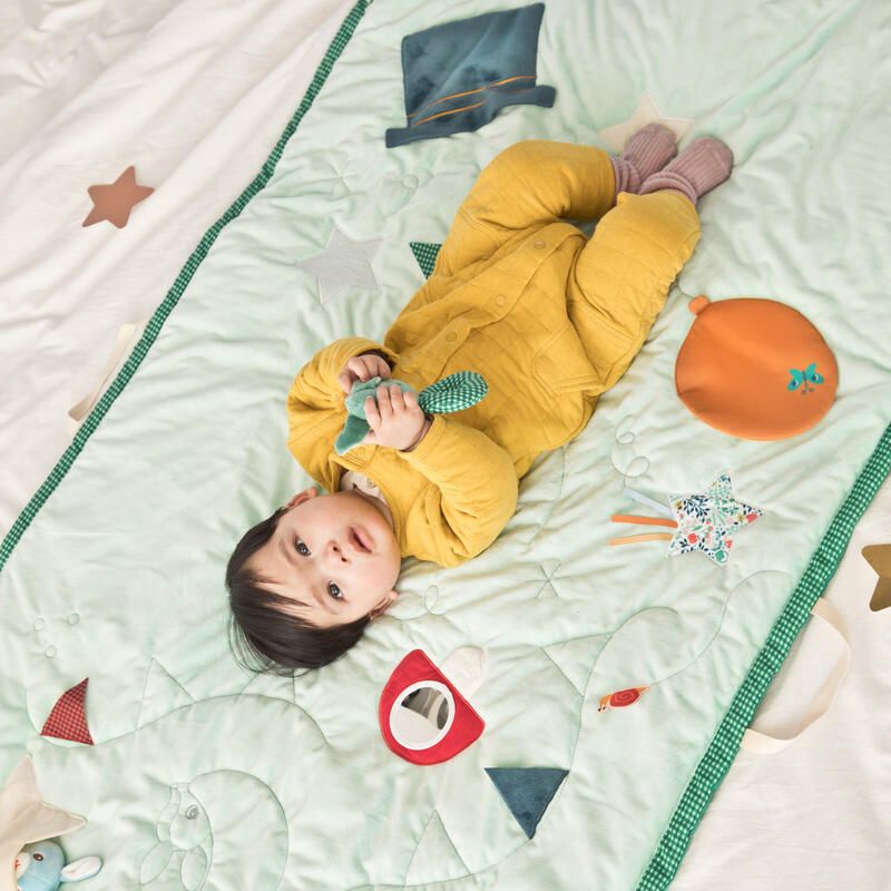 Tapis 2 En 1 Eveil Et Sommeil Joe Vert - lilliputiens