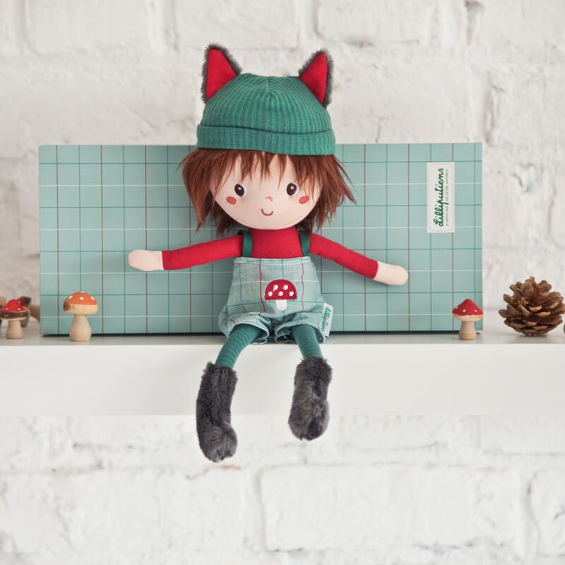 Poupee Dans Sa Boite Cadeau Louis Multicolore - lilliputiens