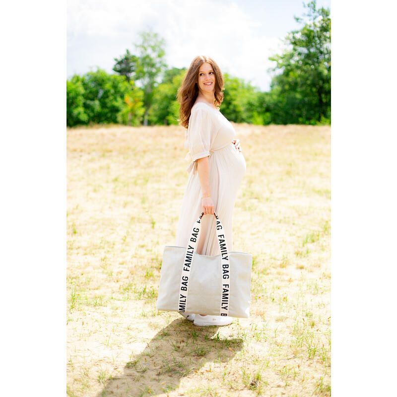 Family Bag Sac A Langer Ecru - childhome