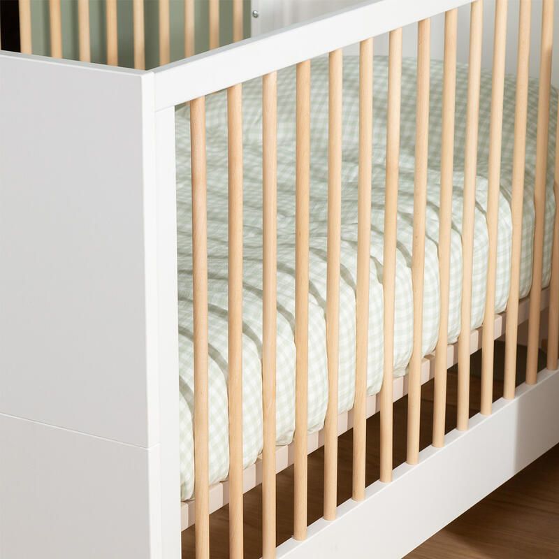 Lit bébé évolutif 70x140cm Wonder White - childhome