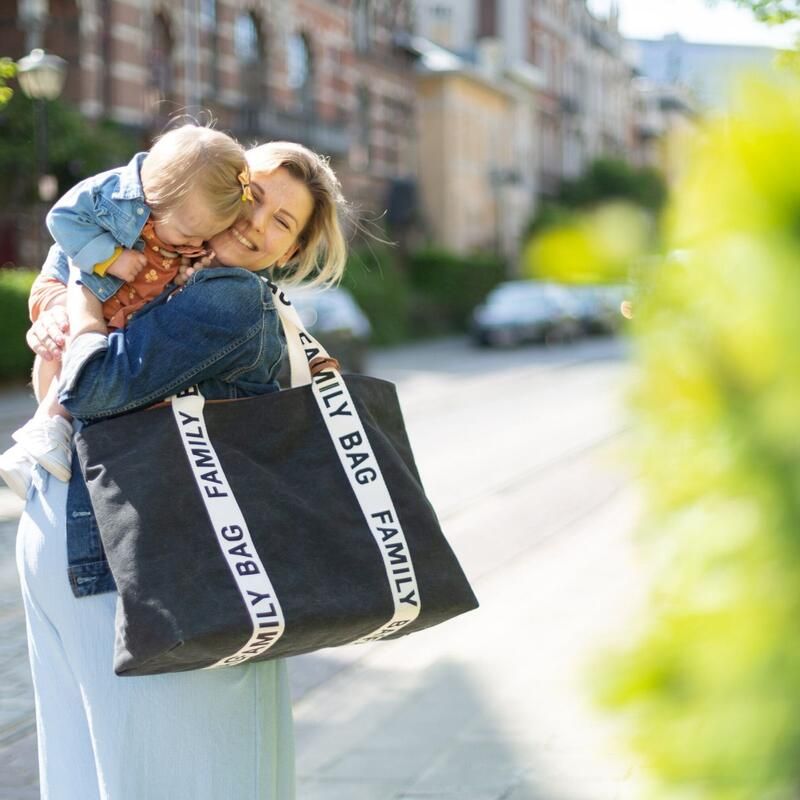Family Bag Sac A Langer Signature Black - childhome