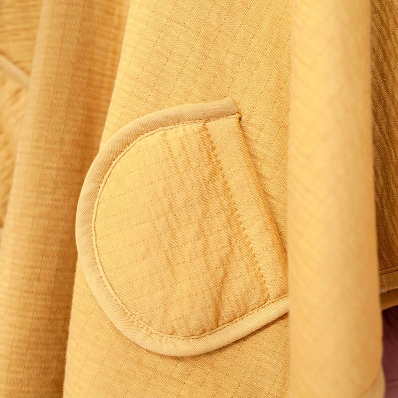 Poncho De Voyage Teddy+jersey Cadum 9-36m Golden Cadum - bemini