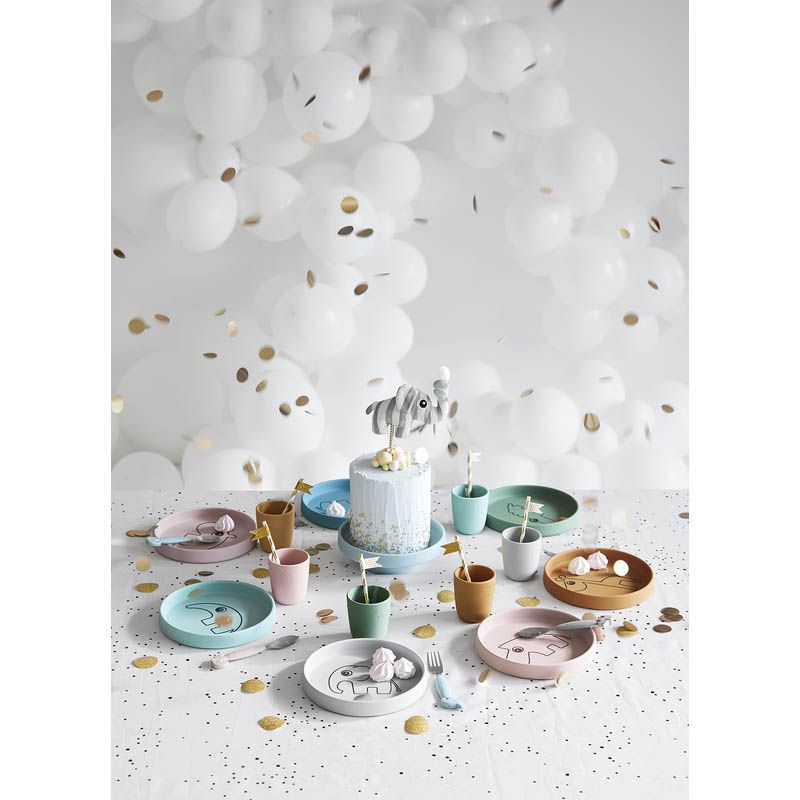 Assiette Sili Ozzo Rose - done by deer