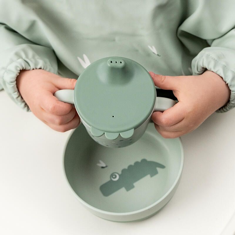 Foodie Tasse Apprentissage Dots Vert - done by deer