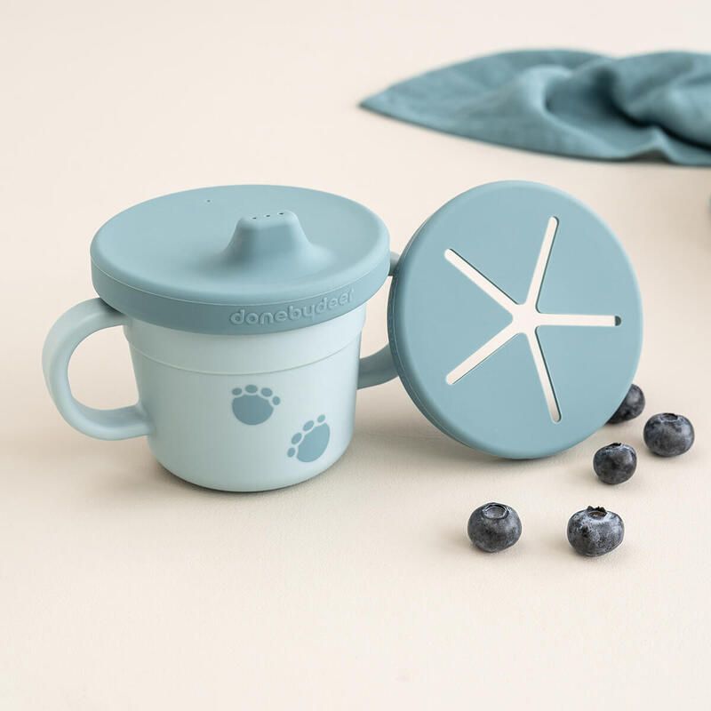 Foodie Tasse Apprentissagesnack Elphee Bleu - done by deer