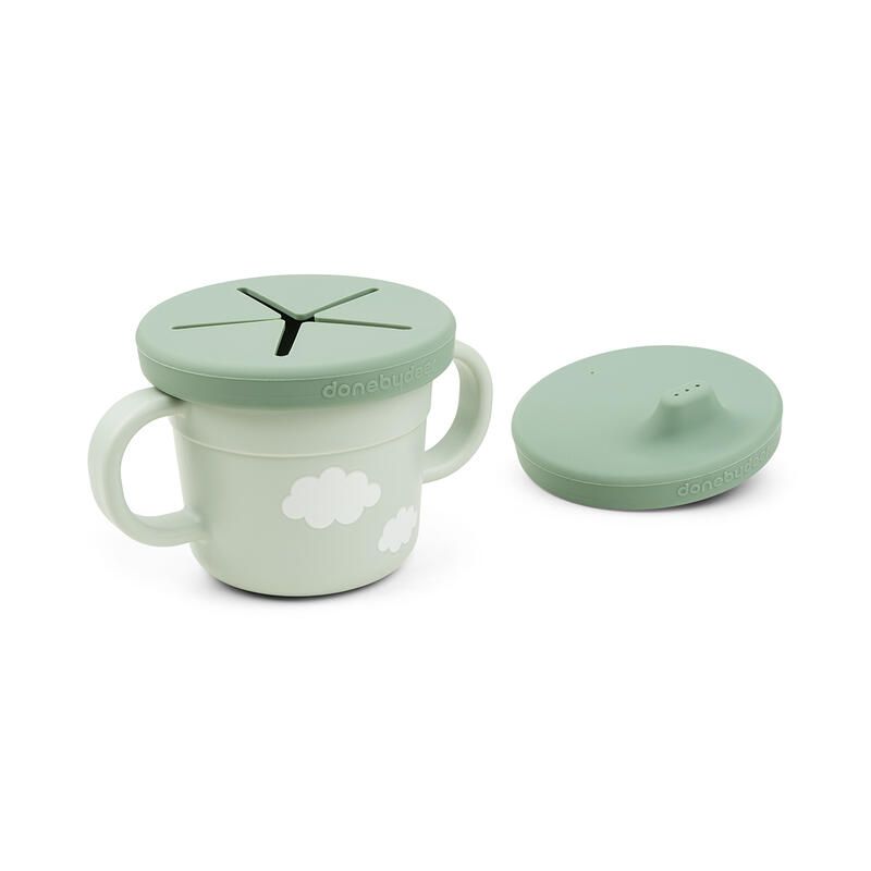 Foodie Tasse Apprentissagesnack Croco Vert - done by deer