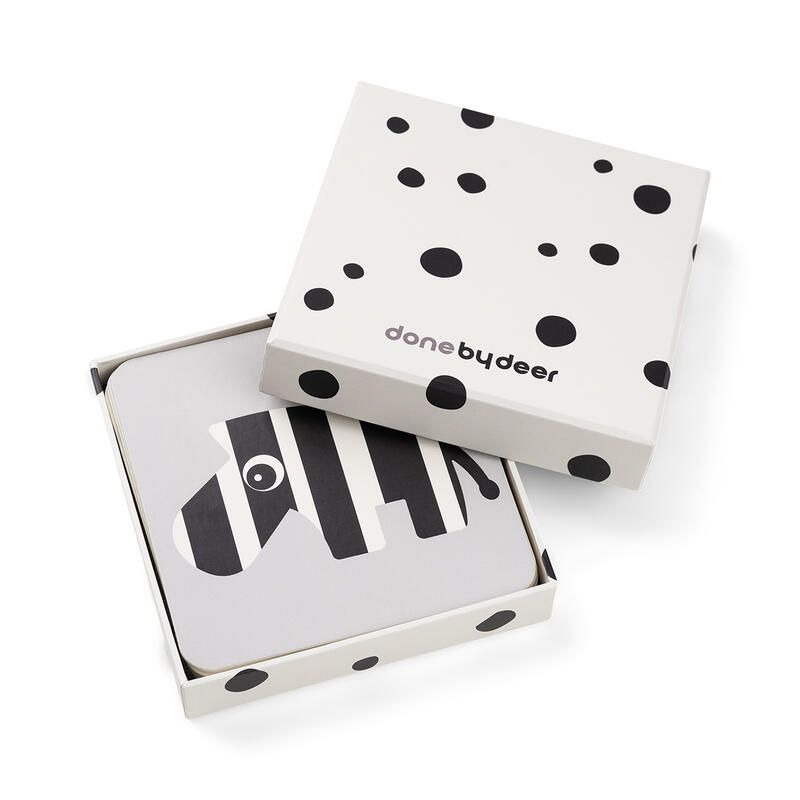 Cartes Aux Motifs Contrastes Elphee X10 Multicolore - done by deer