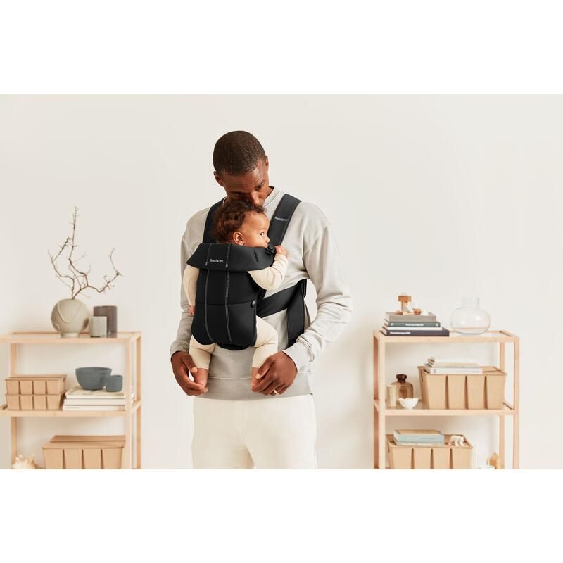 Porte-bebe Mini Coton Noir - babybjÖrn