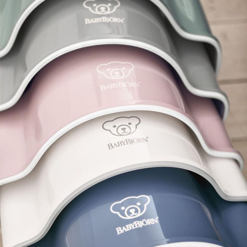 Pot Fauteuil Rose Pastel/Blanc - babybjÖrn