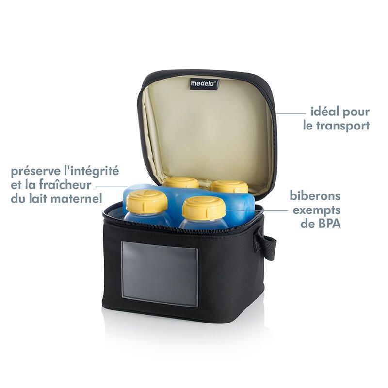 Sac Isotherme - Cooler Bag Noir - medela