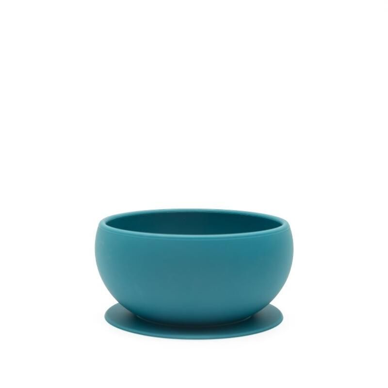 Bol en silicone à ventouse Chewy l'éléphant Bleu - sassi