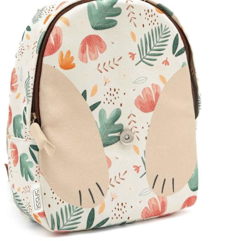 Mini sac à dos A5 Gnawy le paresseux Beige - sassi