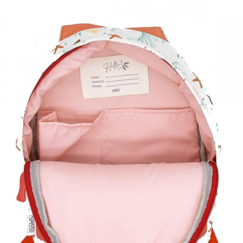 Mini sac à dos A5 Slurpy la pieuvre Rose - sassi