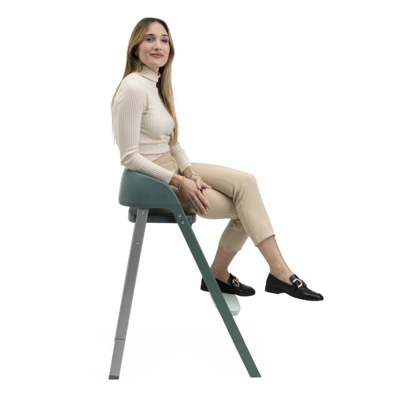 Chaise Haute Crescendo Up Imperial Green Re_lux - chicco